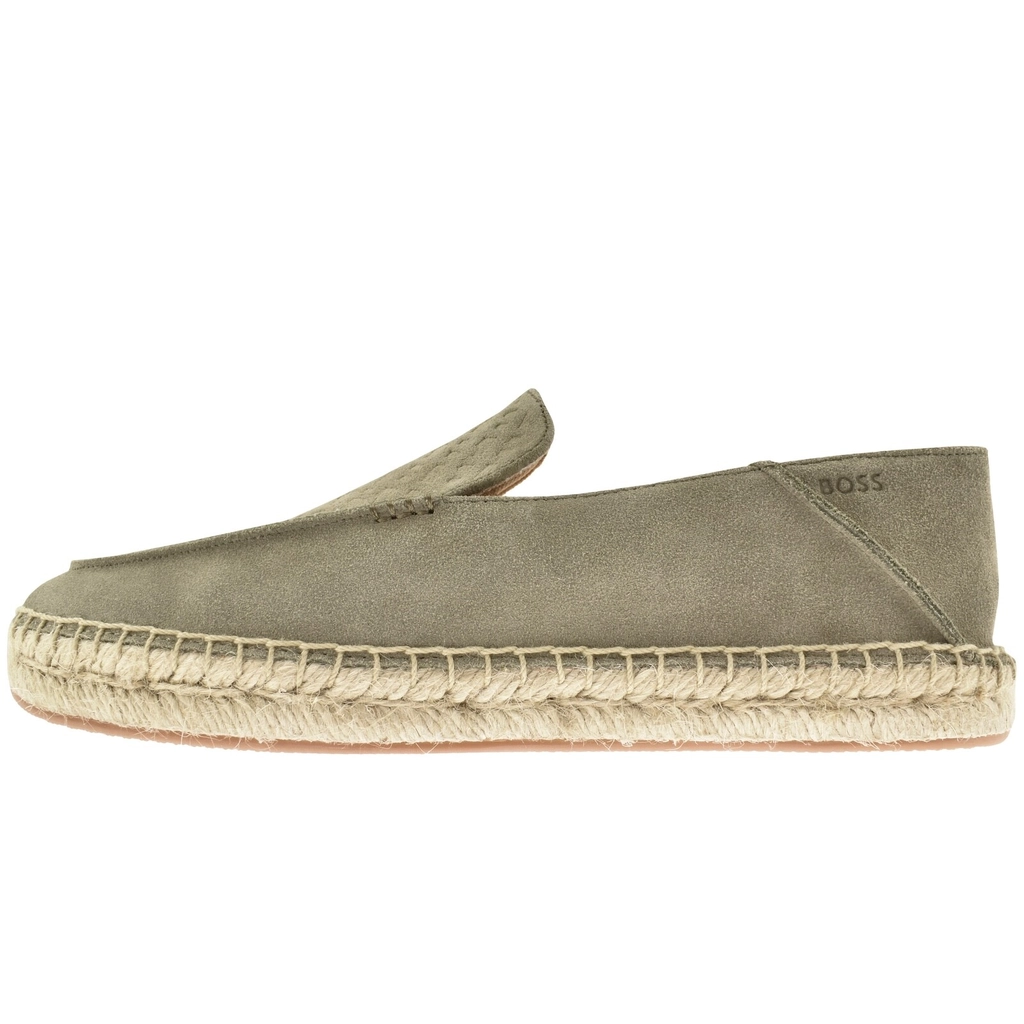 Hugo Boss BOSS Madeira Slip On Shoes Open Green
